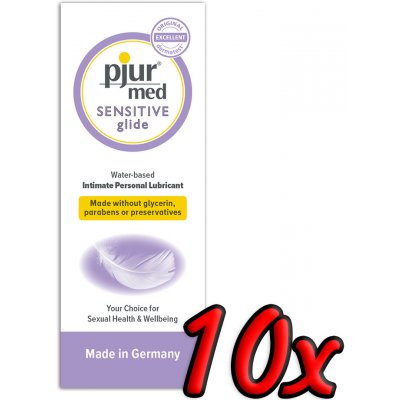 Pjur Med Sensitive Glide 2ml 10 pack 2 ml