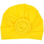 Harahu Turbanová čepice Žlutá – Hledejceny.cz