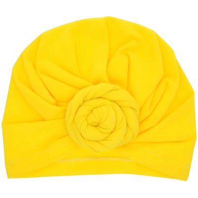 Harahu Turbanová čepice Žlutá – Hledejceny.cz