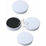 RON Magnety v plastu - průměr 32 mm, 10 ks, bílé – Zbozi.Blesk.cz