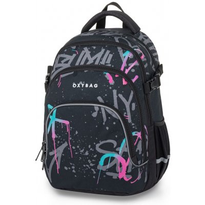 Oxybag OXY SCOOLER batoh Graffiti růžová – Hledejceny.cz