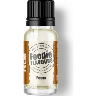 Foodie Flavours Přírodní koncentrované aroma 15 ml pekanový ořech – Hledejceny.cz