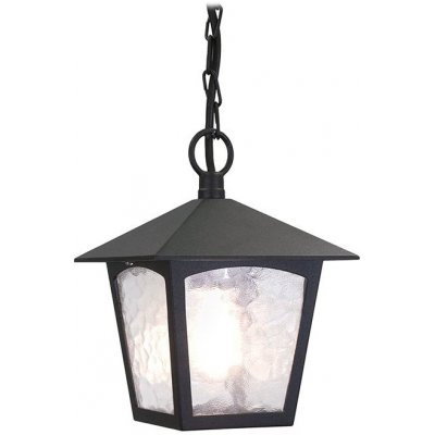 Elstead Lighting YORK BL6B BLACK závěsné svítidlo 100W/E27 – Hledejceny.cz