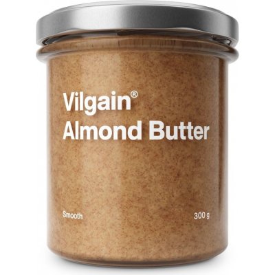 Vilgain Mandlové máslo BIO jemné mandle 300 g