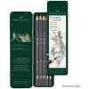 Tužky a mikrotužky Faber-Castell Akvarelová grafitová tužka Graphite Aquarelle 5 ks plechová krabička 117805