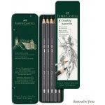Faber-Castell Akvarelová grafitová tužka Graphite Aquarelle 5 ks plechová krabička 117805 – Zboží Živě