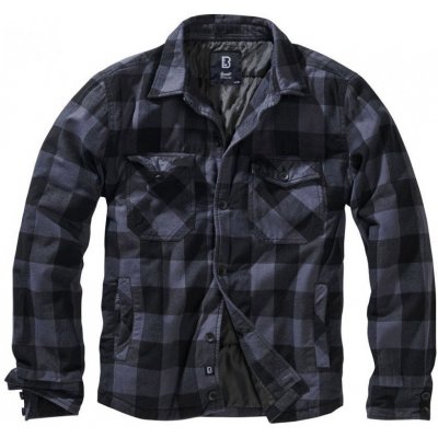 Brandit bunda Lumberjacket černo-šedá – Hledejceny.cz