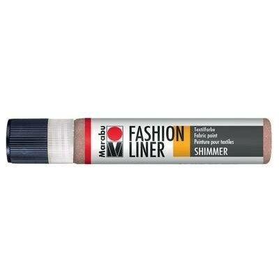 Marabu Fashion liner růžové zlato třpytivé 25 ml – Sleviste.cz