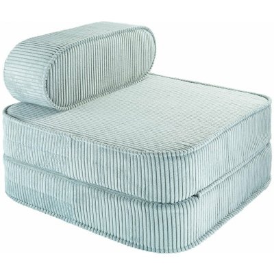 Wigiwama Flip dětské křesílko zelená/tyrkysová 60 cm 25 cm 65 cm – Zbozi.Blesk.cz