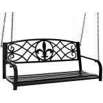 Kondela ABEA Zahradní houpačka, černá – Zboží Mobilmania