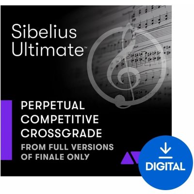 AVID Sibelius Ultimate Perpetual Crossgrade from Finale (Digitální produkt) – Zboží Živě