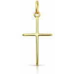 Soliter Zlatý přívěsek křížek 241 001 00881 – Sleviste.cz