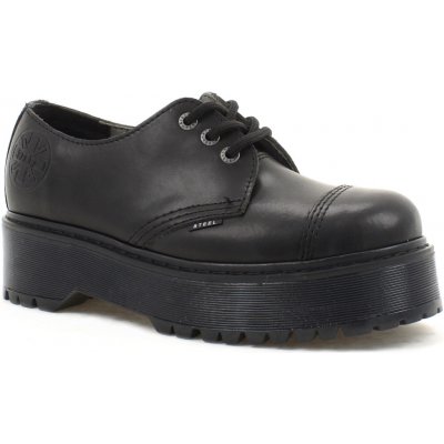 Glady boty steel black kaučuk HIGH bez oceli 3 dírky (ZV) – Zbozi.Blesk.cz