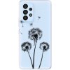 Pouzdro a kryt na mobilní telefon Samsung iSaprio Three Dandelions Samsung Galaxy A53 5G černé