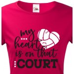 Dámské tričko Volejbal My heart Sorbet – Zboží Mobilmania