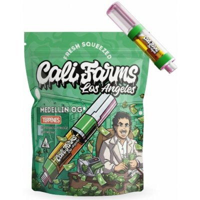 CaliFarms CBD vape náplň s terpeny 1 ml Medellin OG – Zboží Dáma