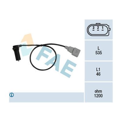 Generátor impulsů, klikový hřídel FAE 79067 – Hledejceny.cz
