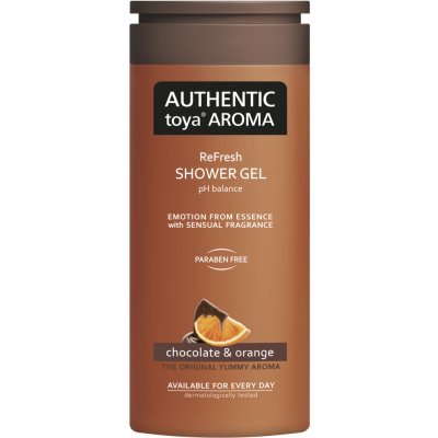 Authentic Toya Aroma Chocolate & Orange aromatický sprchový gel 400 ml – Sleviste.cz