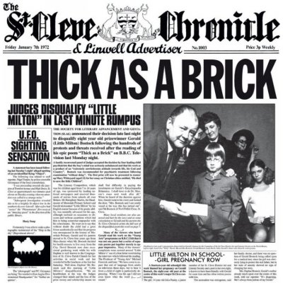 Jethro Tull - Thick As A Brick CD – Sleviste.cz