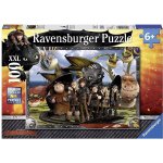 Ravensburger Jak vycvičit draka: Bezzubka a přátelé XXL 100 dílků – Zbozi.Blesk.cz