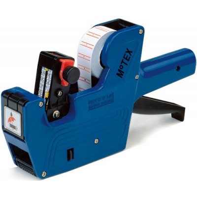 Jednořádkové etiketovací kleště MOTEX MX 5500 - ORIGINÁL vč. náhradního barvícího válečku – Hledejceny.cz