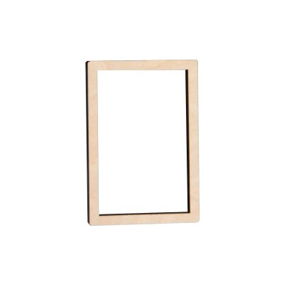 MAJADESIGN Rámeček na fotografii k dřevěnému stromu s rámečky pro zavěšení Formát fotografie: 9x13 cm přírodní dřevo – Zboží Živě