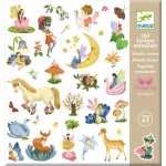 Djeco Samolepky metalické Víly a jednorožci – Sleviste.cz