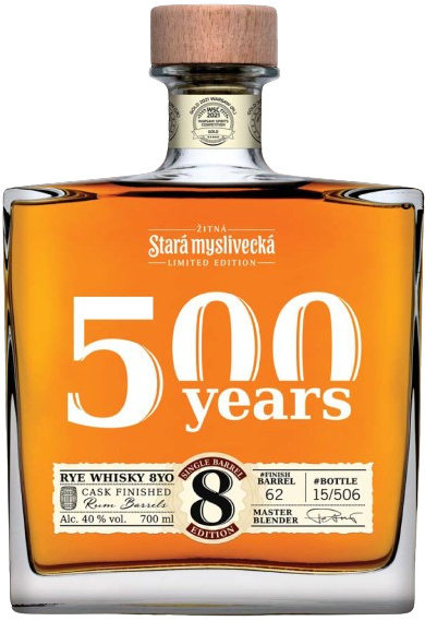 Stará Myslivecká Single Barrel Rum Cask 8y 40% 0,7 l (holá láhev)