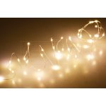 HOME Mikro LED světýlka na baterie 195cm 40 diod Teplá bílá -DECORATIVE – Hledejceny.cz