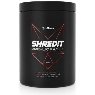 GymBeam SHRED!T pre workout 420 g – Zboží Dáma