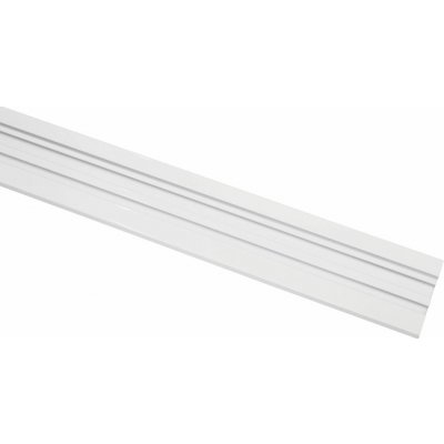 Záclonová kolejnička Alu, bílá, 2 drážková, 200 cm 31611 – Hledejceny.cz