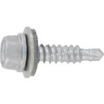 SCH Samovrtný šroub DIN7504K 6.3X25mm s těsnící podložkou, plech do 2mm, nerez Bi-Metall A2 – Zboží Mobilmania