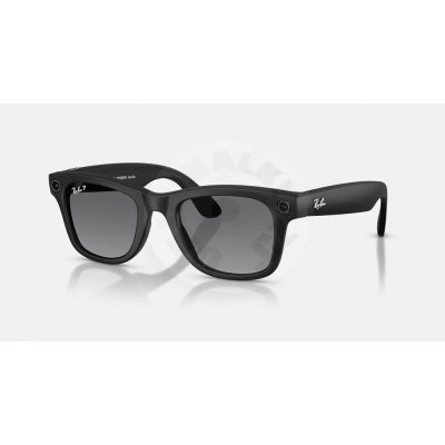 Meta Ray-Ban Wayfarer Gen2 Standard, Matte Black, Polar Gradient Graphite 4012601ST350 – Zboží Živě