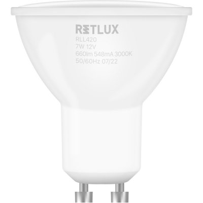 Retlux RLL 420 GU5.3 spot 7W 12V WW – Zboží Živě