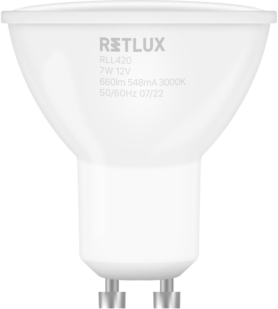 Retlux RLL 420 GU5.3 spot 7W 12V WW