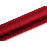 Paris Dekorace Organza hladká červená, 16cm/9m – Zboží Dáma