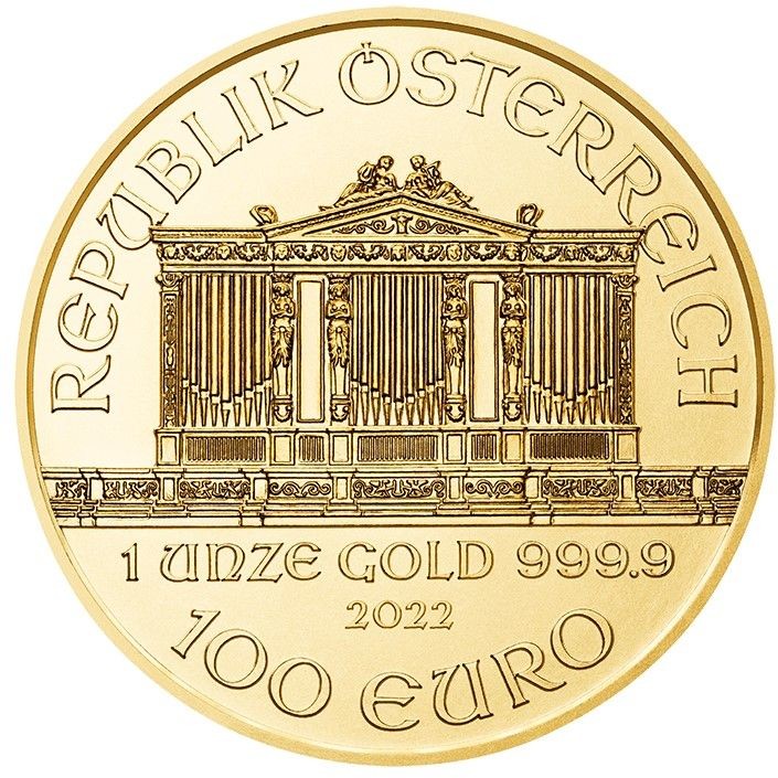 Münze Österreich Wiener Philharmoniker zlatá mince 1 oz