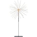 Star Trading Svítící LED dekorace výška 42 cm Firework stříbrná – Hledejceny.cz