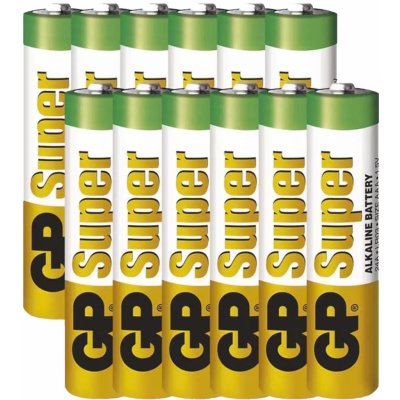 Alkalická baterie GP Super AAA (LR03), 288 ks, display box – Zboží Mobilmania