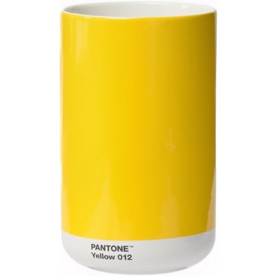 Žlutá keramická váza Pantone Yellow 012 17 cm – Hledejceny.cz