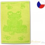 Profod Dětský ručník Frog green 30 x 50 cm – Zbozi.Blesk.cz