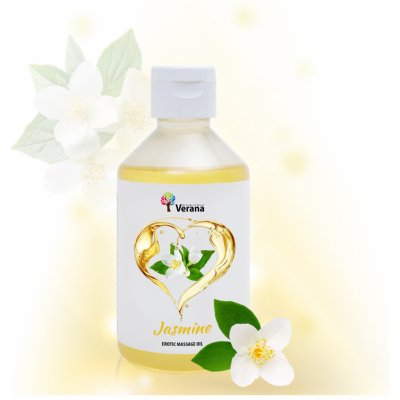 VERANA Erotický masážní olej Jasmín 250 ml – Hledejceny.cz