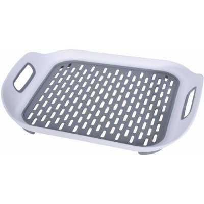 EH Excellent Houseware Podložka do dřezu, 36 x 32 x 6 cm šedá – Zboží Mobilmania