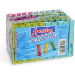 Spontex Kolíčky na prádlo plastové 20 ks – Zboží Dáma
