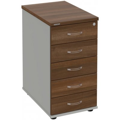 Hobis K 35 C N 5 zásuvek léta napříč 60 cm ořech šedá – Hledejceny.cz