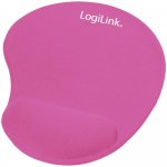 LogiLink ID0027P podložka pod myš s opěrkou pod zápěstí ergonomická růžová – Hledejceny.cz