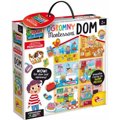 Lisciani MONTESSORI OGROMNY DOM – Hledejceny.cz