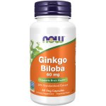 Now Foods Ginkgo Biloba 60 mg 60 kapslí – Hledejceny.cz