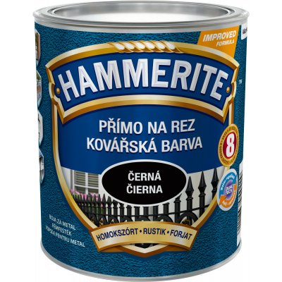 Akzo Nobel Hammerite přímo na rez kovářská barva 0,75l – Zbozi.Blesk.cz