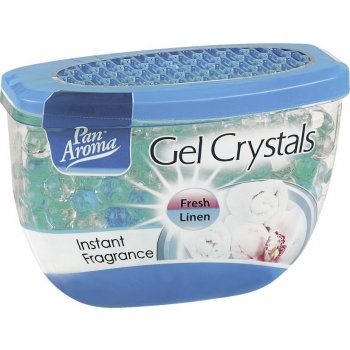 Pan Aroma gel Crystals Fresh Linen gelový osvěžovač vzduchu 150 g